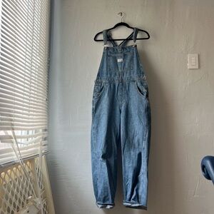 Levi's Classic Blue Denim Overalls